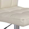 Allegro Leather Bar Stool Cream