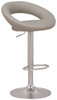 Sorrento Kitchen Brushed Bar Stool Grey