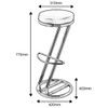 Zed Bar Stool Black