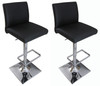 Pair of Snella Bar Stools Black