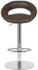 Deluxe Sorrento Leather Bar Stool Brown