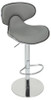 Deluxe Carcaso Bar Stool Slate Grey