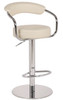 Deluxe Zenith Bar Stool Cream