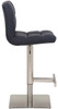 Deluxe Allegro Brushed Bar Stool Black