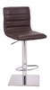 Deluxe Aldo Bar Stool Brown Square Base