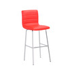 Aldo Fixed Height Bar Stools Red