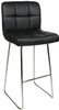 Allegro Fixed Height Curved Bar Stools Black