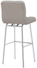 Allegro Fixed Height Bar Stools Grey