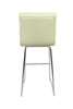 Moderno Fixed Height Curved Bar Stools Cream