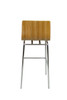 Venezia Fixed Height Bar Stools Zebrano