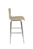 Venezia Fixed Height Bar Stools Zebrano