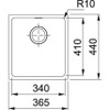 Franke Sirius SID110-34 Tectonite Polar White Kitchen Sink