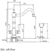 Perrin & Rowe Picardie 4766 (with Rinse) Kitchen Tap
