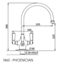 Perrin & Rowe Phoenician 1460 Filter Tap