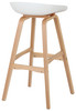 White Equator Bar Stool