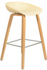 Cream Equator Bar Stool