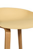 Cream Equator Bar Stool