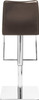 Eccellente Signature Real Leather Bar Stool Black