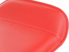 Favoloso Signature Real Leather Bar Stool Red