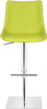 Magnifico Signature Real Leather Bar Stool Lime Green