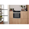 Hotpoint SI7891SPIX Single Self Clean Oven A+