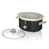 Swan 3.5L Slow Cooker - Retro Black