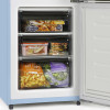 Swan Retro Slimline Fridge Freezer, Blue - Energy Rating: