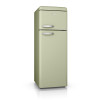 Swan Retro Top Mounted Fridge Freezer, Green - Energy Rating: F