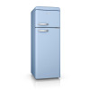 Swan Retro Top Mounted Fridge Freezer Blue - Energy Rating: F