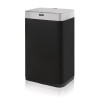 Tower 75L Rectangular Sensor Bin Black