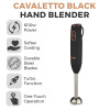 Tower Cavaletto 600W Stick Blender Black and Rose Gold