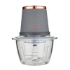 Tower Cavaletto 350W 1L Glass Mini Chopper Grey and Rose Gold