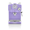 Swan Retro Espresso Coffee Machine - Purple