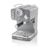 Swan Retro Espresso Coffee Machine - Grey