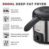 Tower 0.9L 840W Stainless Steel Deep Fat Fryer