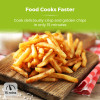 Tower 1000W 1.6L Compact Manual Air Fryer Grey