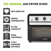 Tower Vortx 22L Manual Air Fryer Oven