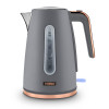Tower Cavaletto 1.7L 3KW Jug Kettle Grey with Rose Gold Accents