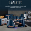 Tower Cavaletto 1.7L 3KW Jug Kettle Blue with Rose Gold accents