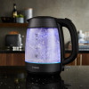 Tower Glitz 3KW 1.7L Glass Kettle Black