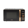 Tower Rose Gold 800W 20L Digital Microwave Black