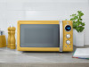 Swan 800W Retro Digital Microwave - Yellow