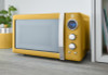 Swan 800W Retro Digital Microwave - Yellow