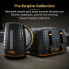 Tower Empire 4 Slice Toaster Black