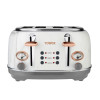 Tower Bottega 4 Slice Stainless Steel Toaster Marble