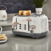 Tower Bottega 4 Slice Stainless Steel Toaster Marble