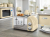 Swan 4 Slice Retro Toaster - Cream