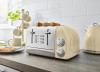 Swan 4 Slice Retro Toaster - Cream