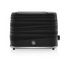 Swan Symphony 2 Slice Toaster - Black