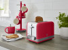 Swan Retro 2 Slice S/S Toaster - Red